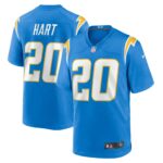 Cam Hart Los Angeles Chargers Team Game Jersey -  Powder Blue