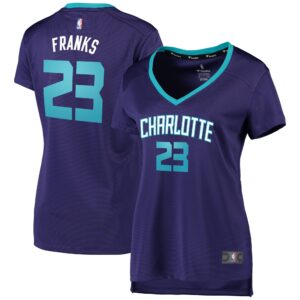 Robert Franks Charlotte Hornets  Women's Fast Break Replica Jersey Purple - Statement Edition