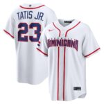 Fernando Tatis Jr. #23 Dominican Republic Baseball 2026 World Baseball Classic Home Stadium Jersey - White