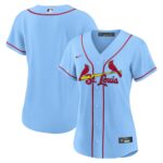 St.Louis Cardinals  Women's Alternate Replica Team Jersey - Light Blue