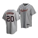Men's Detroit Tigers #20 Peyton Graham 2022 Draft Jersey Gray Road