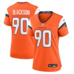 Angelo Blackson Denver Broncos Women's Game Jersey -  Orange