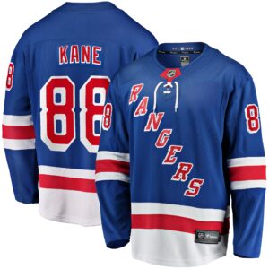 Patrick Kane New York Rangers Home Breakaway Jersey - Blue