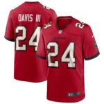 Carlton Davis III Tampa Bay Buccaneers  Game Player Jersey - Red