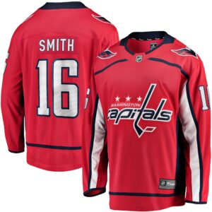 Craig Smith Washington Capitals Home Breakaway Jersey - Red
