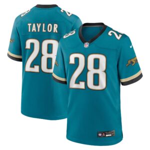 Fred Taylor Jacksonville Jaguars Prowler Throwback Retired Player Game Jersey - Teal