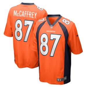 Ed McCaffrey Denver Broncos Game Retired Player Jersey - Orange