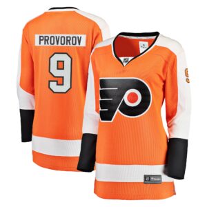 Ivan Provorov Philadelphia Flyers Women's Breakaway Player Jersey - Orange