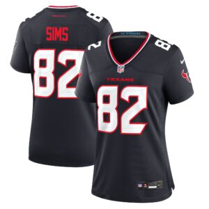 Steven Sims Houston Texans Women's Team Game Jersey -  Navy