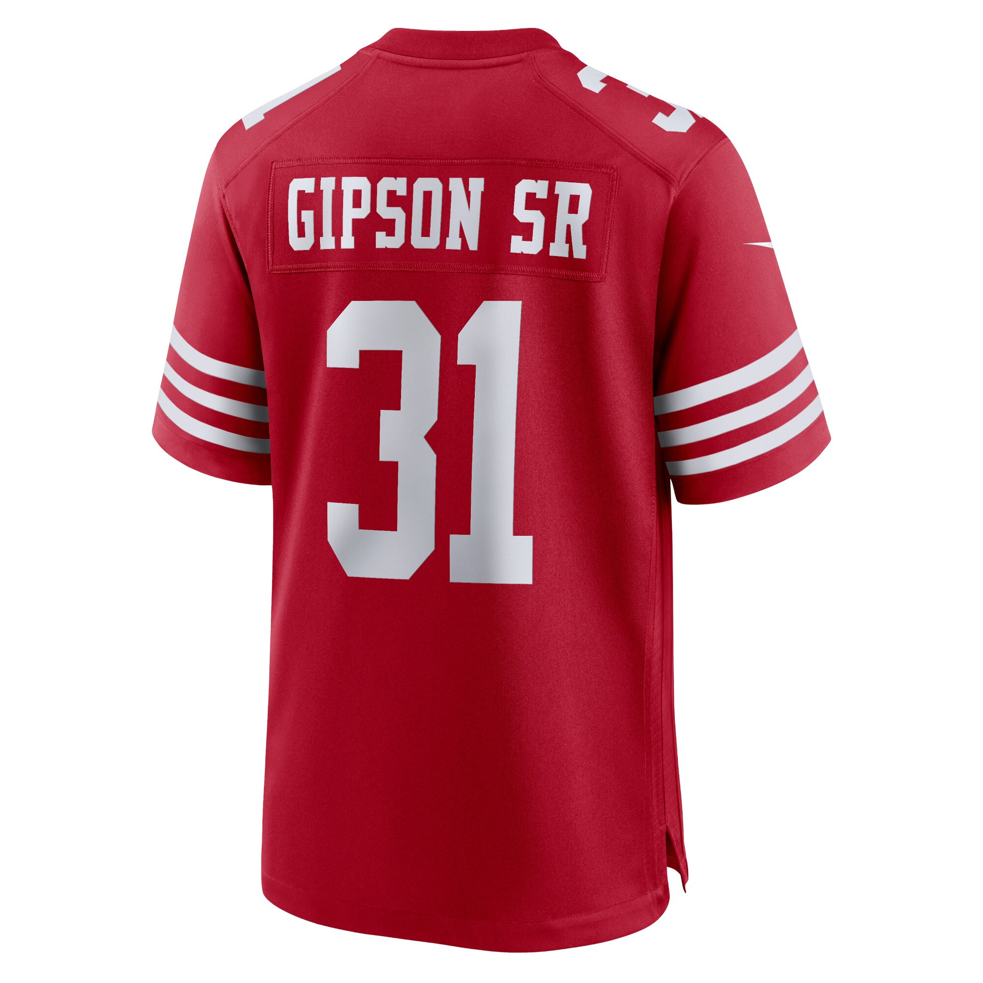 Tashaun Gipson Sr. San Francisco 49ers Home Game Player Jersey - Scarlet - Image 3