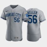 Men's Brad Keller #56 Kansas City Royals 2022 Gray Jersey