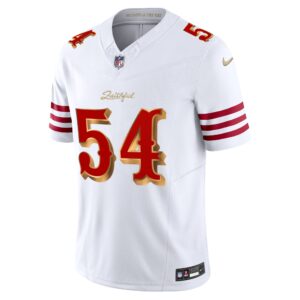 Men's Fred Warner #54 San Francisco 49ers Rivalries Collection Limited Jersey-White