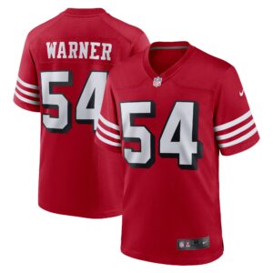 Fred Warner San Francisco 49ers  Alternate Player Game Jersey - Scarlet