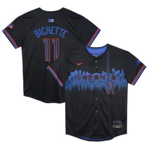 Bo Bichette #11 Toronto Blue Jays Preschool 2024 City Connect Limited Player Jersey - Navy