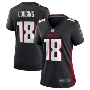 Kirk Cousins Atlanta Falcons Women's Game Player Jersey - Black