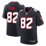 Steven Sims Houston Texans Team Game Jersey -  Navy