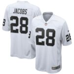 Josh Jacobs Las Vegas Raiders  Game Jersey - White