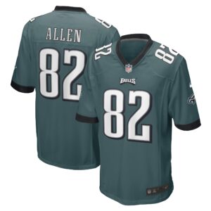 Devon Allen Philadelphia Eagles  Game Player Jersey - Midnight Green
