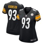 Mark Robinson Pittsburgh Steelers  Women's Game Player Jersey - Black