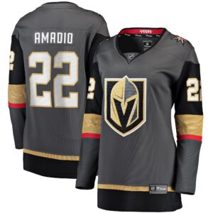 Michael Amadio Vegas Golden Knights Women's Alternate Breakaway Player Jersey - Gray