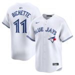 Men's Toronto Blue Jays #11 Bo Bichette  White Home Limited Player Jersey