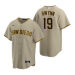 San Diego Padres #19 Tony Gwynn  Sand Brown 2020 Alternate Jersey