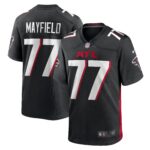 Jalen Mayfield Atlanta Falcons  Game Jersey - Black