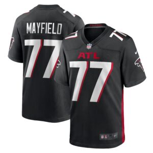 Jalen Mayfield Atlanta Falcons  Game Jersey - Black