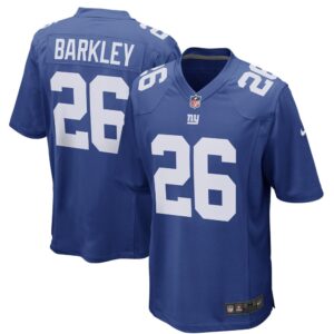 Saquon Barkley New York Giants  Game Player Jersey - Royal