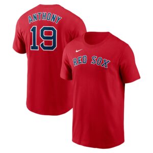 Men's Roman Anthony #19 Red Boston Red Sox Home Replica Jersey