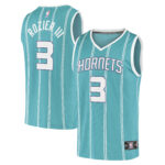 Terry Rozier III Charlotte Hornets  2020/21 Fast Break Replica Player Jersey - Icon Edition - Teal