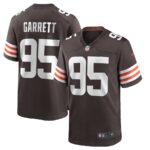 Men's Myles Garrett #95 Brown Cleveland Browns Player Game Jersey
