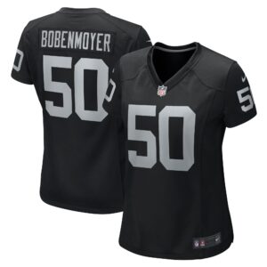 Jacob Bobenmoyer Las Vegas Raiders Women's Game Player Jersey - Black
