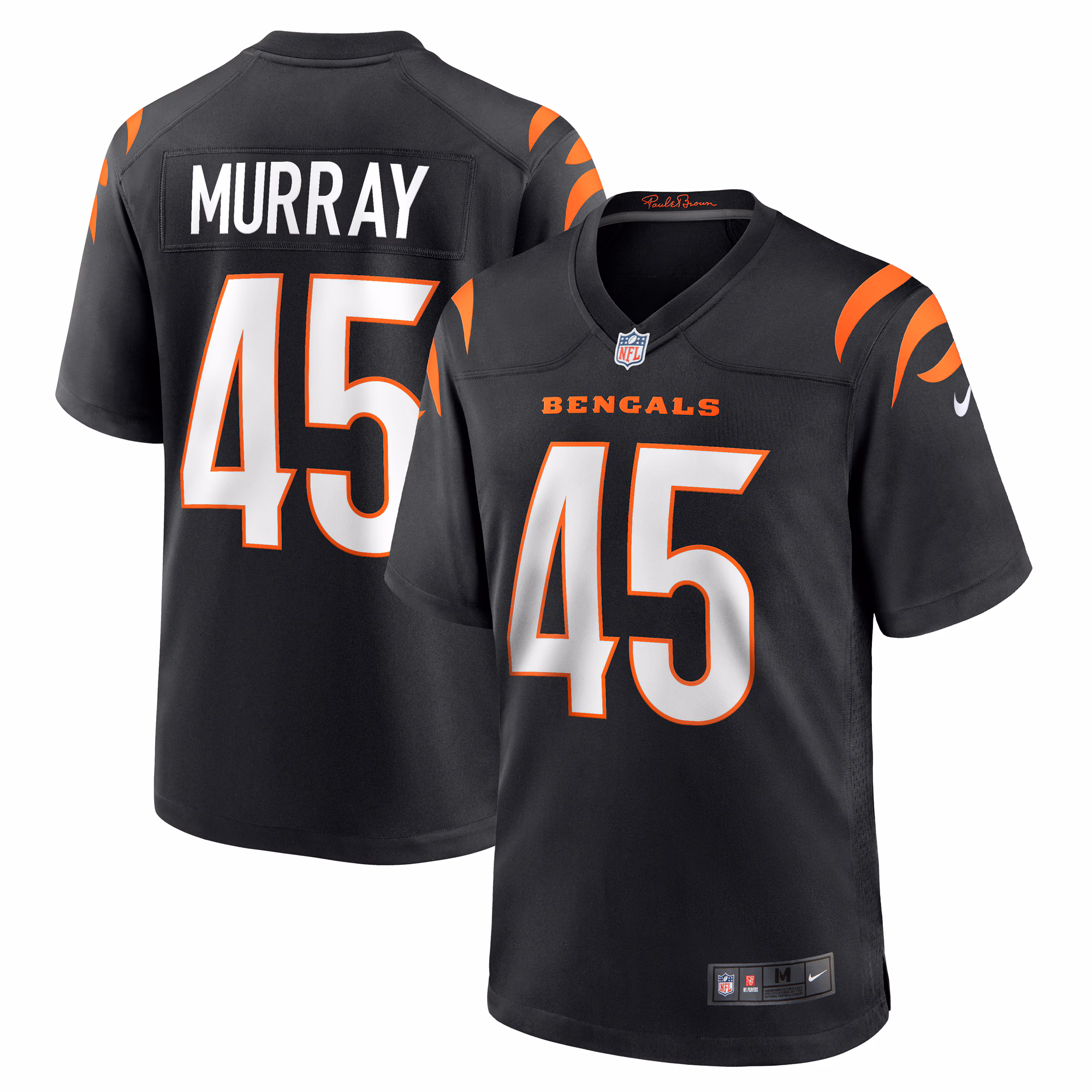Tyler Murray Cincinnati Bengals Team Game Jersey -  Black