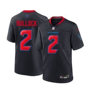 Calen Bullock #2 Houston Texans Game Jersey - White