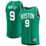 Derrick White Boston Celtics  2021/22 Fast Break Replica Jersey - Icon Edition - Kelly Green