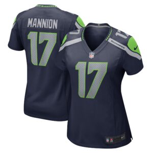 Sean Mannion Seattle Seahawks  Women's Home Game Player Jersey - College Navy