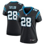 Keith Taylor Carolina Panthers  Women's Team Game Jersey - Black