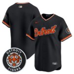 Team Detroit Tigers Alternate Vapor Premier Limited Jersey - Black