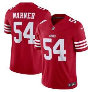 Fred Warner San Francisco 49ers  Vapor F.U.S.E. Limited Jersey - Scarlet