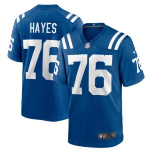 Ryan Hayes Indianapolis Colts Team Game Jersey -  Royal