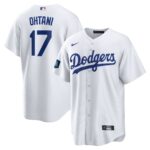Men's Los Angeles Dodgers #17 Shohei Ohtani  White 2024 World Tour Seoul Series Home Player Jersey