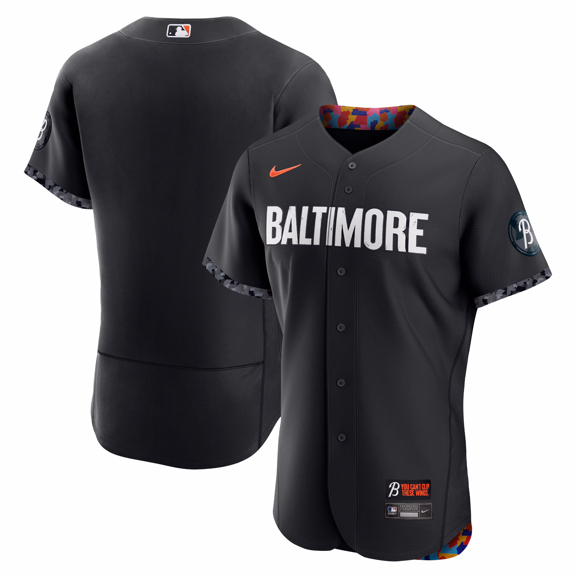 Baltimore Orioles  Black City Connect Authentic Jersey