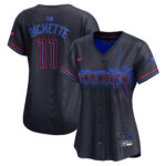 Bo Bichette #11 Toronto Blue Jays Women's 2024 City Connect Limited Player Jersey - Navy