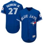 Toronto Blue Jays #27 Vladimir Guerrero Jr. Blue Flexbase Collection Stitched Jersey