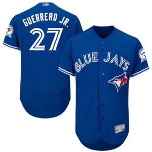 Toronto Blue Jays #27 Vladimir Guerrero Jr. Blue Flexbase Collection Stitched Jersey