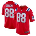 Mike Gesicki New England Patriots  Alternate Game Jersey - Red