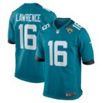 Trevor Lawrence Jacksonville Jaguars  Home Game Jersey - Teal
