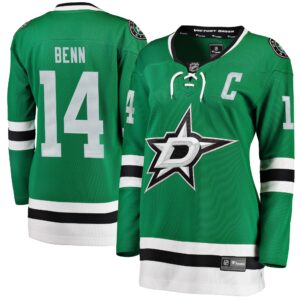 Jamie Benn Dallas Stars Women's Home Breakaway Player Jersey - Green