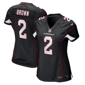 Marquise Brown Arizona Cardinals  Women's Alternate Game Player Jersey - Black